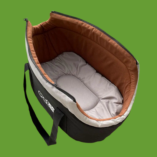 Sac pour animaux de compagnie Tissu réglable à côtés souples Coussin intérieur Fourre-tout pour animaux de compagnie Porte-chat Voyage sortant Sac à main respirant pour animaux de compagnie
