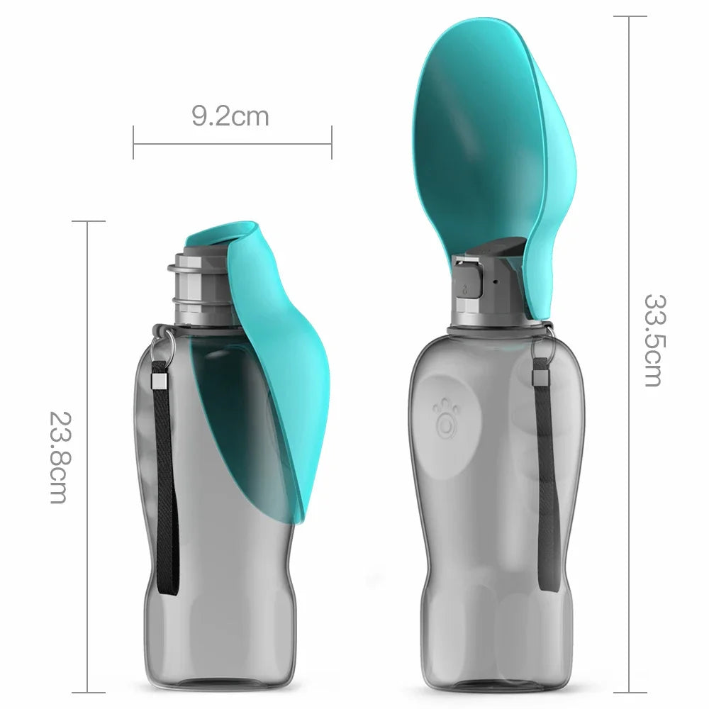 Bouteille d'eau pour gros chien Distributeur d'eau portable de voyage pour petits, moyens, grands chiens, bols à boire pour animaux de compagnie, Labrador, fournitures