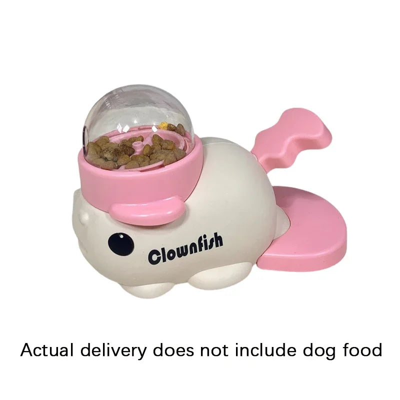 Jouet interactif pour chien de canard de dessin animé antidérapant Chargeur d'exercice intelligent Distributeur de nourriture pour animaux de compagnie