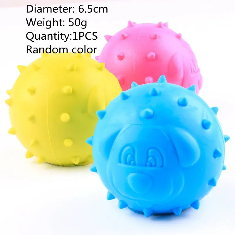 Jouet pour chien mignon Jouets en caoutchouc à mâcher pour petits chiens Résistant aux morsures Jouets pour chiots non toxiques pour animaux de compagnie Jouets pour chiots d'entraînement interactif