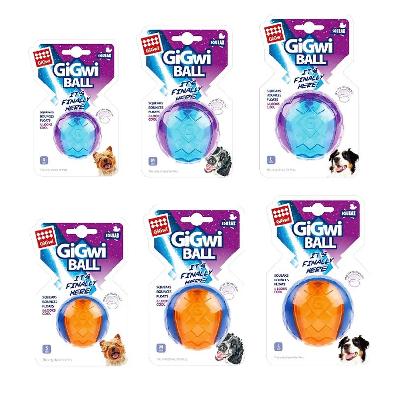 Jouets pour chiens pour grands chiens Balle d'entraînement interactive Chiot Pitbull Labrador Saucisse Samoyède Chien Jeu interactif en plein air Jouets à mâcher