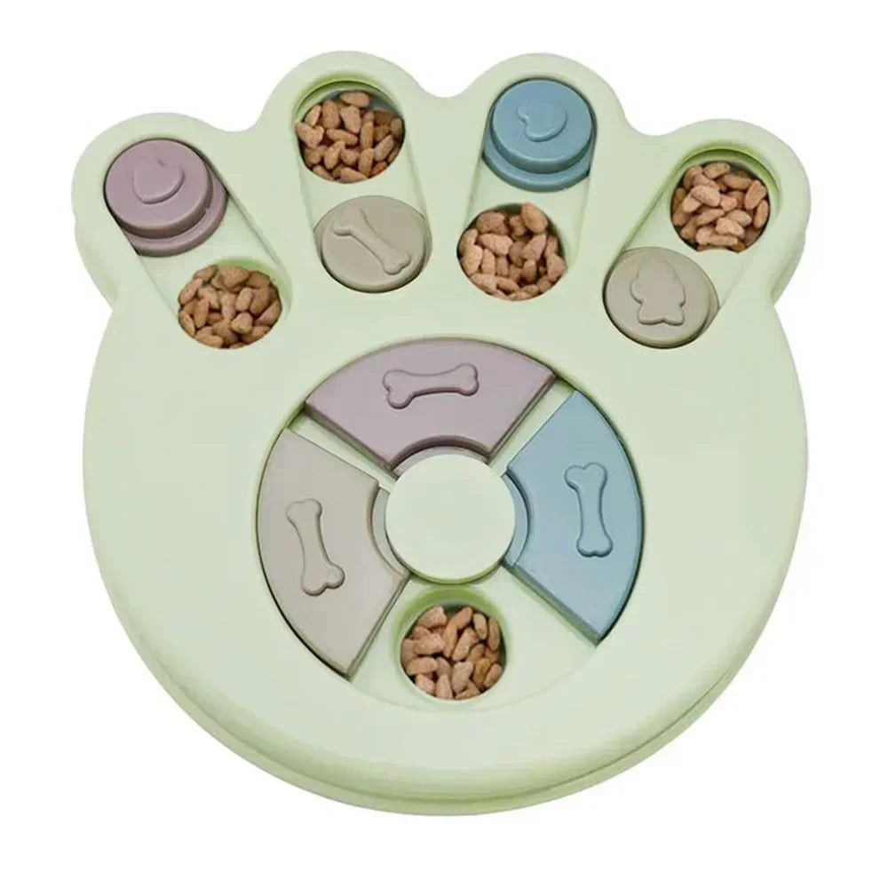 2025 Nouveau jouet pour chien IQ Puzzle - Mangeoire lente interactive pour la stimulation mentale Distributeur de friandises Labyrinthe alimentaire pour petits, moyens et grands chiens