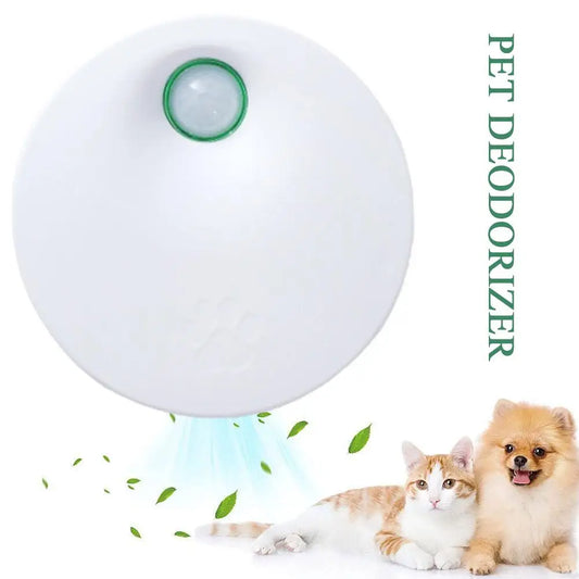 Éliminateur d'odeurs pour animaux de compagnie Litière pour chat Désodorisant Purificateur d'air pour chiens et chats Élimination des odeurs pour l'air frais Air électrique domestique