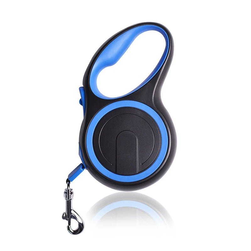 3/5/8M Chiens de compagnie Laisse d'extension Nylon durable Laisse de chien rétractable automatique pour petits, moyens, grands chiens