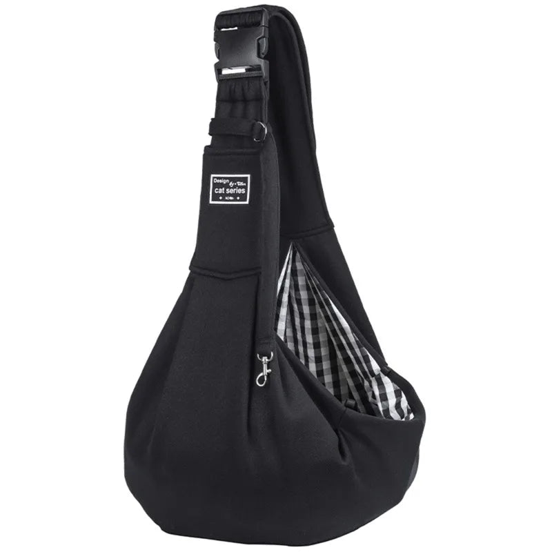 Sac de transport pour chien de compagnie Voyage en plein air Sacs à bandoulière pour chiots Chiens Single Comfort Sling Sac à main Fourre-tout Pochette Chaton Corgi Transport Animaux de compagnie