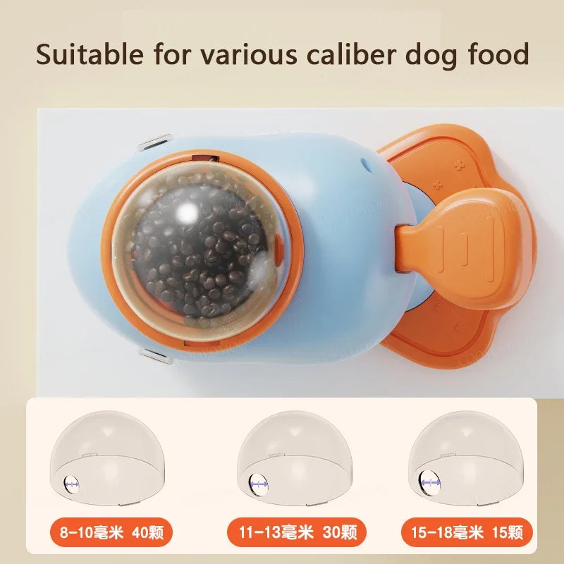 Jouet interactif pour chien de canard de dessin animé antidérapant Chargeur d'exercice intelligent Distributeur de nourriture pour animaux de compagnie
