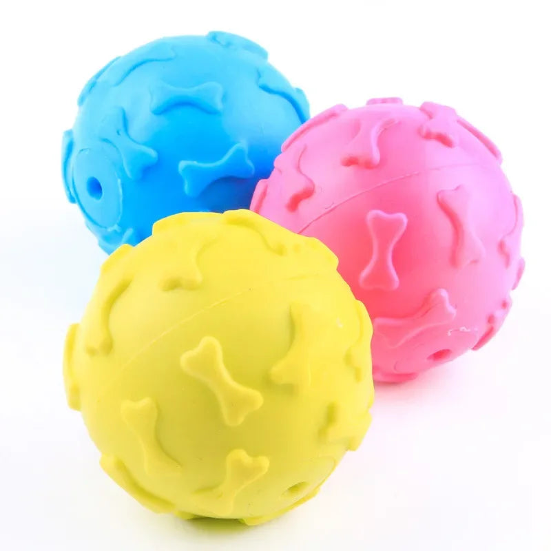 Jouet pour chien mignon Jouets en caoutchouc à mâcher pour petits chiens Résistant aux morsures Jouets pour chiots non toxiques pour animaux de compagnie Jouets pour chiots d'entraînement interactif