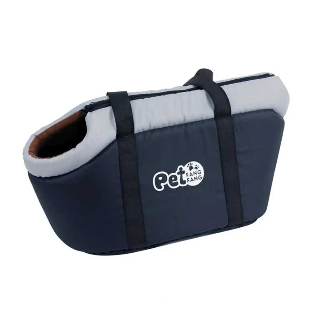 Sac pour animaux de compagnie Tissu réglable à côtés souples Coussin intérieur Fourre-tout pour animaux de compagnie Porte-chat Voyage sortant Sac à main respirant pour animaux de compagnie