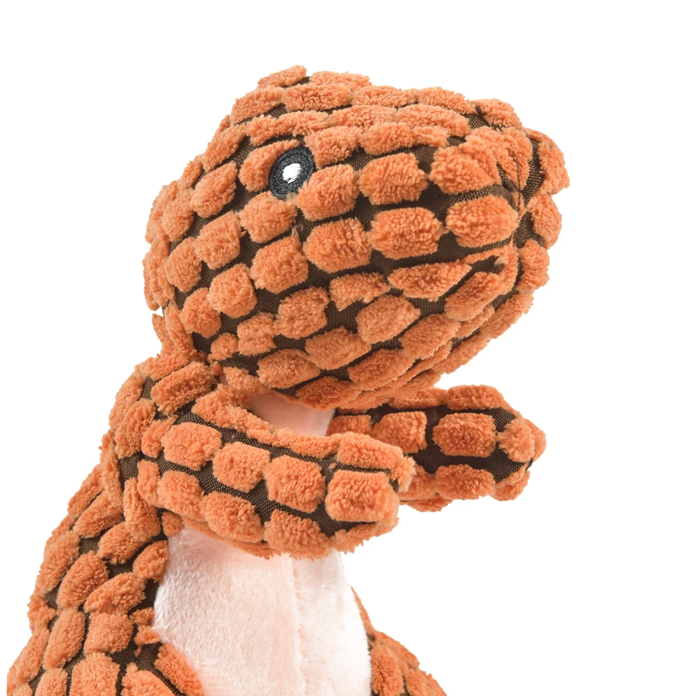 Chats et chiens Jouets de dinosaures en peluche pour animaux de compagnie Jouets interactifs pour chiens à mâcher Peluche Fournitures pour animaux de compagnie Jouets pour chiens pour petits chiens