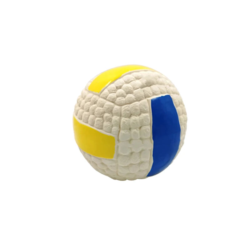 Jouet de balle pour chien pour petits, moyens, grands chiens, chat, chiot, grinçant, rugby, volley-ball, football, jouets d'entraînement Chihuahua, carlin, fournitures pour animaux de compagnie