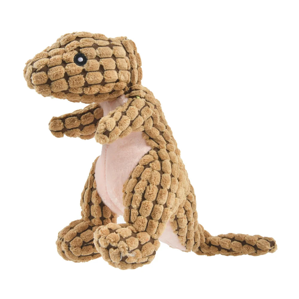 Chats et chiens Jouets de dinosaures en peluche pour animaux de compagnie Jouets interactifs pour chiens à mâcher Peluche Fournitures pour animaux de compagnie Jouets pour chiens pour petits chiens