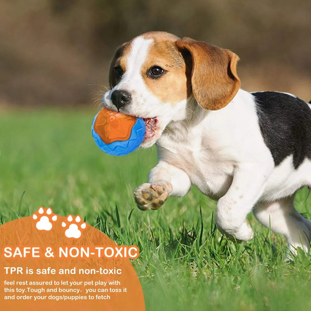 Jouets pour chiens en caoutchouc pour chien à mâcher, résistant aux morsures, jouet de jeu d'entraînement grinçant, jouets interactifs pour chiens pour grands chiens, nettoyage des dents
