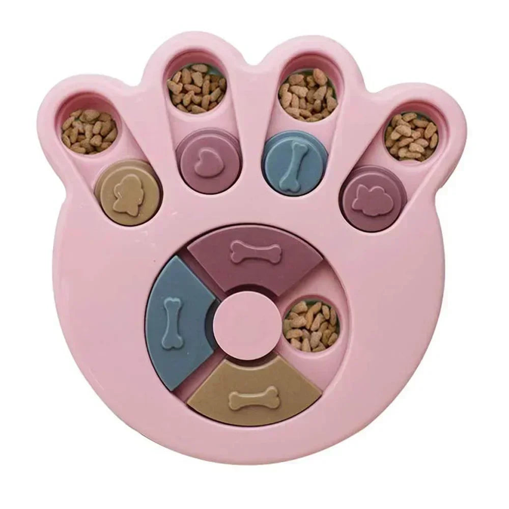 2025 Nouveau jouet pour chien IQ Puzzle - Mangeoire lente interactive pour la stimulation mentale Distributeur de friandises Labyrinthe alimentaire pour petits, moyens et grands chiens