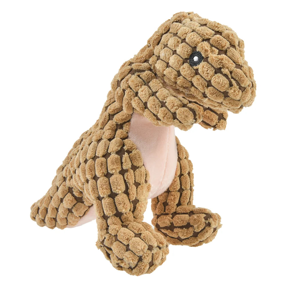 Chats et chiens Jouets de dinosaures en peluche pour animaux de compagnie Jouets interactifs pour chiens à mâcher Peluche Fournitures pour animaux de compagnie Jouets pour chiens pour petits chiens