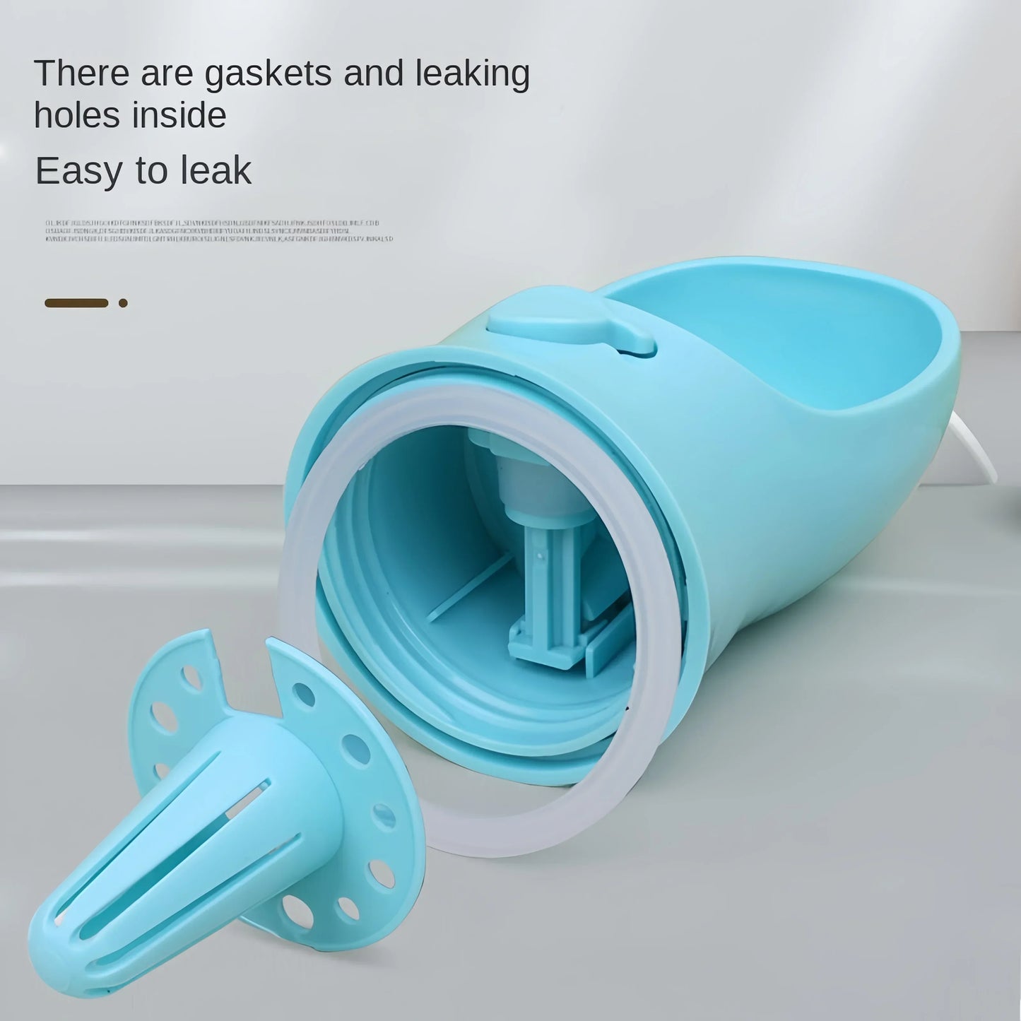 Bouteille d'eau portable pour chien avec rangement, récipient d'alimentation et d'eau pour chiots, animaux de compagnie, mangeoire pour chiens, fournitures de voyage en plein air pour animaux de compagnie
