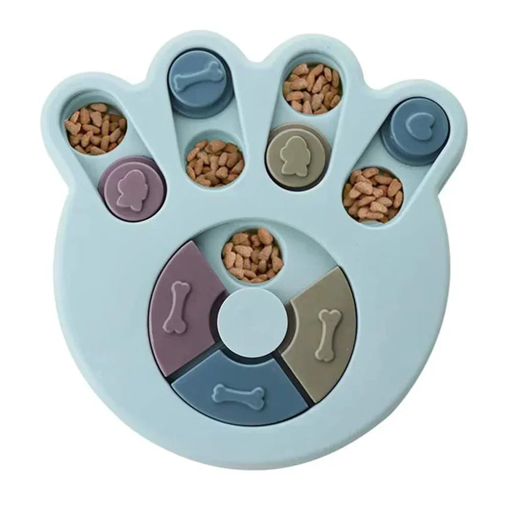 2025 Nouveau jouet pour chien IQ Puzzle - Mangeoire lente interactive pour la stimulation mentale Distributeur de friandises Labyrinthe alimentaire pour petits, moyens et grands chiens