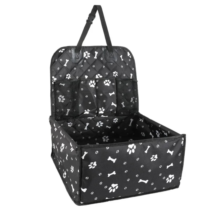 Sac de voiture pour animaux de compagnie, coussin portable pour animaux de compagnie pour les chats et les chiens à ranger lorsqu'ils sortent, pliable, coussin de transport de voiture pour chats et chiens de grande capacité