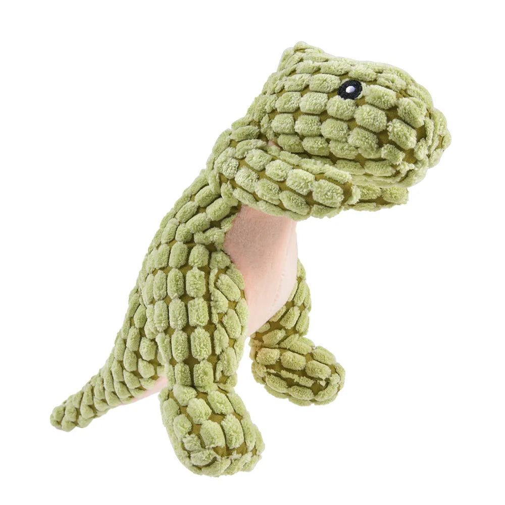 Chats et chiens Jouets de dinosaures en peluche pour animaux de compagnie Jouets interactifs pour chiens à mâcher Peluche Fournitures pour animaux de compagnie Jouets pour chiens pour petits chiens